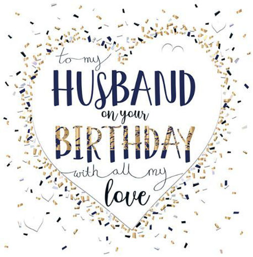 Picture of TO MY HUSBAND ON YOUR BIRTHDAY